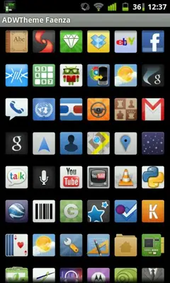 ADWTheme Faenza android App screenshot 4